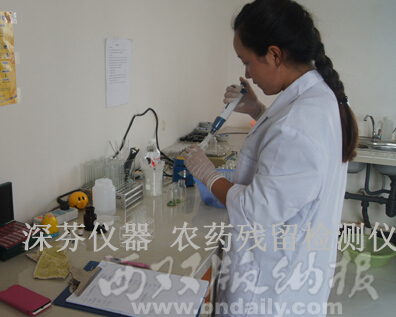 勐?？h加大蔬菜農(nóng)藥殘留檢測(cè)