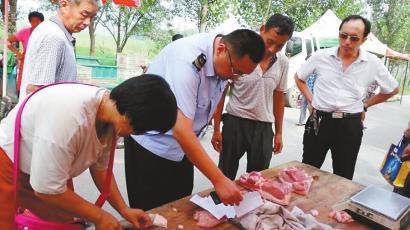 遏制病害肉、注水肉進(jìn)入市場(chǎng)
